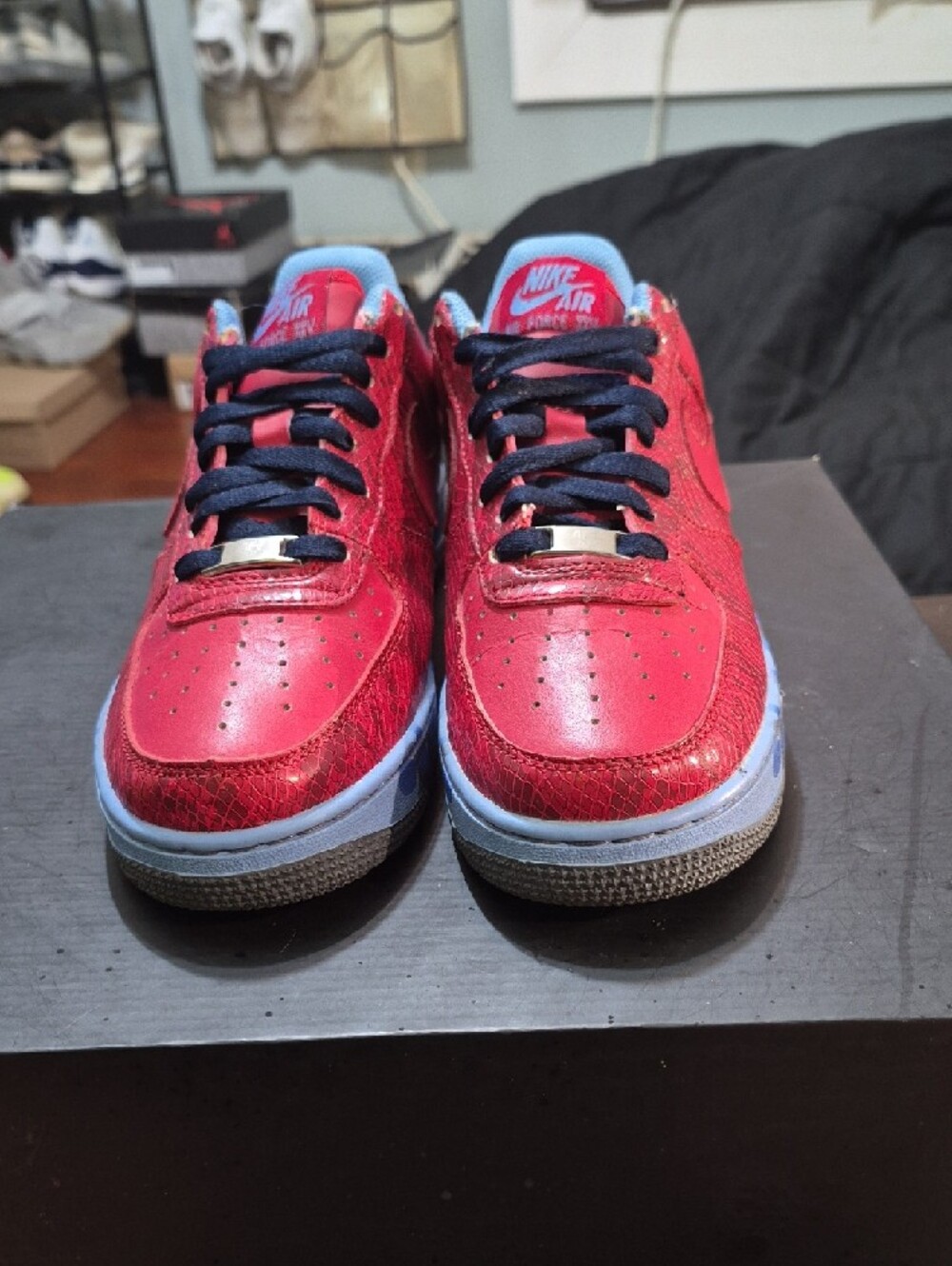 Nike Air Force 1 "Custom" (2008) M7/W8.5 EUC - Picture 4 of 10